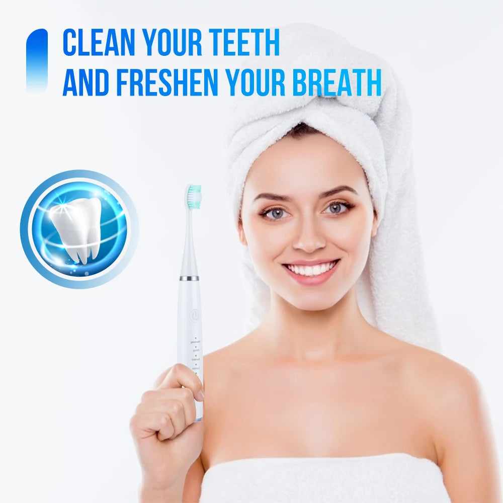 GlowChic™ Ultrasonic Teeth Cleaner